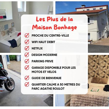 Proche Centre, Gare, Parc, Parking By Maison Bonhage Chaumont  Εξωτερικό φωτογραφία