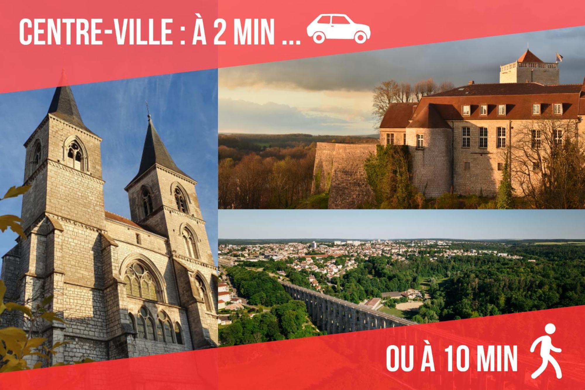 Proche Centre, Gare, Parc, Parking By Maison Bonhage Chaumont  Εξωτερικό φωτογραφία